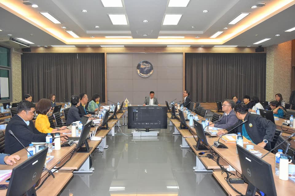 การประชุมคณะกรรมการส่งเสริมค่านิยม วัฒนธรรม การจัดการความรู้ และนวัตกรรมของกรมชลประทาน